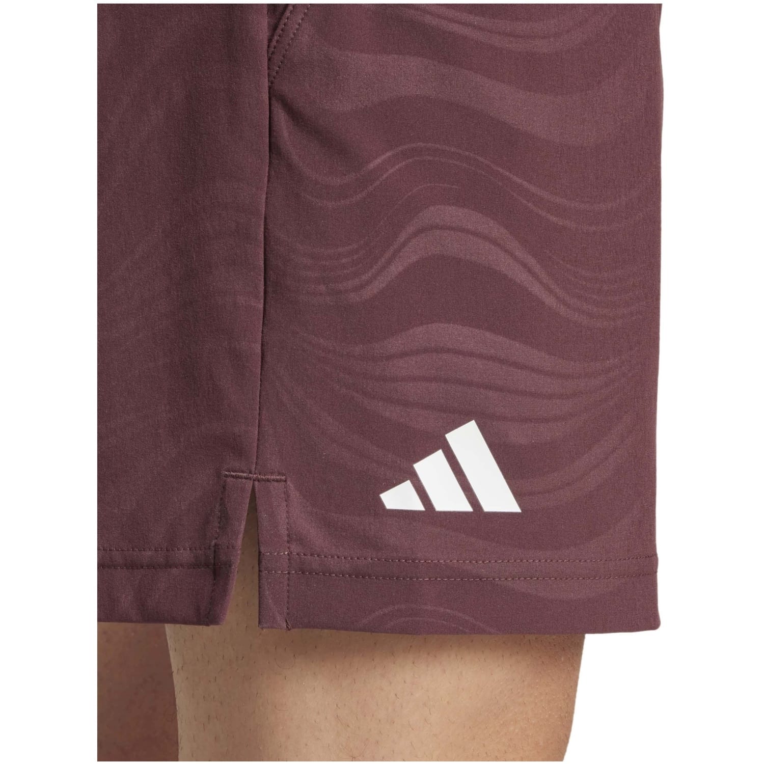 Imagen 6 de Pantalón corto de tenis y pádel de hombre ERGO PRO adidas - Granate Granate
