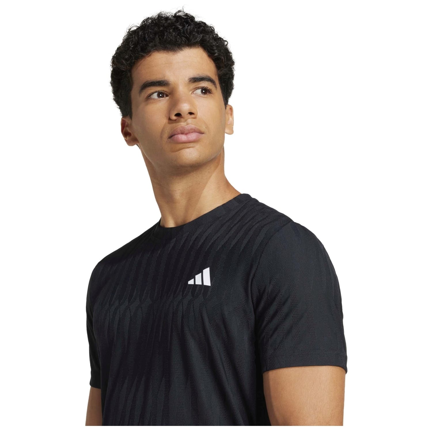 Camiseta de tenis de hombre T FREELIFT adidas - Negro Negro-7