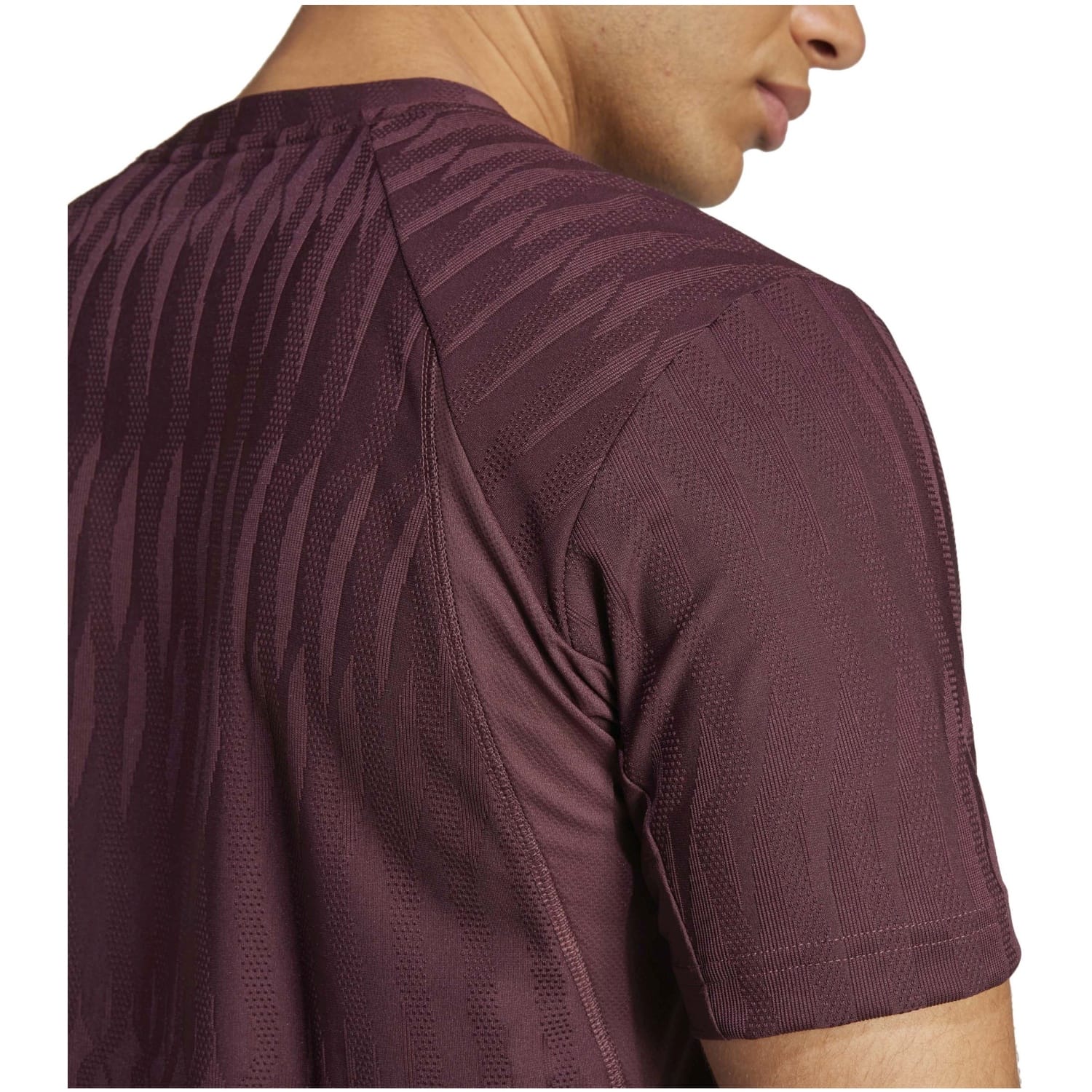 Camiseta de tenis de hombre T FREELIFT adidas - Granate Granate-7