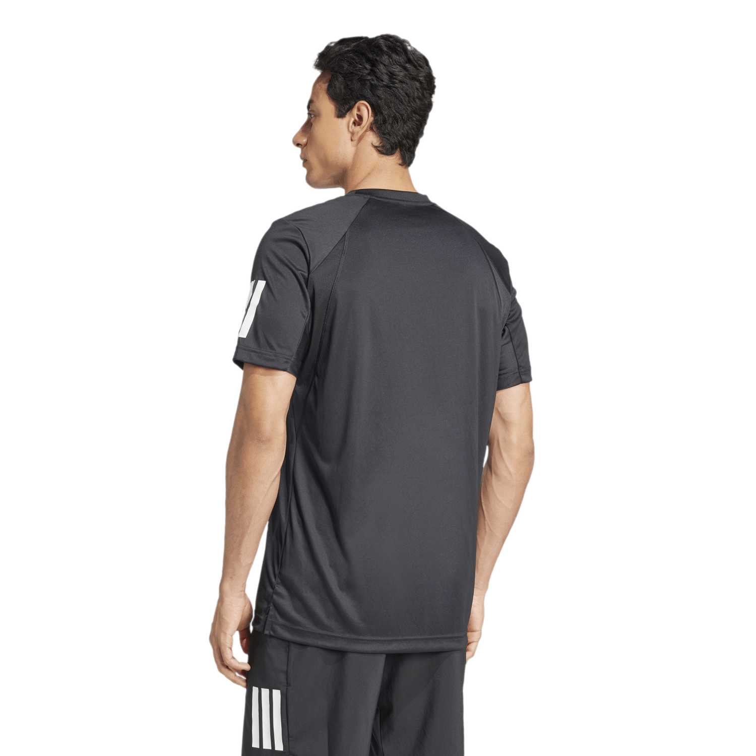 Camiseta de tenis y pádel de hombre CLUB 3STR adidas - Negro Negro-3
