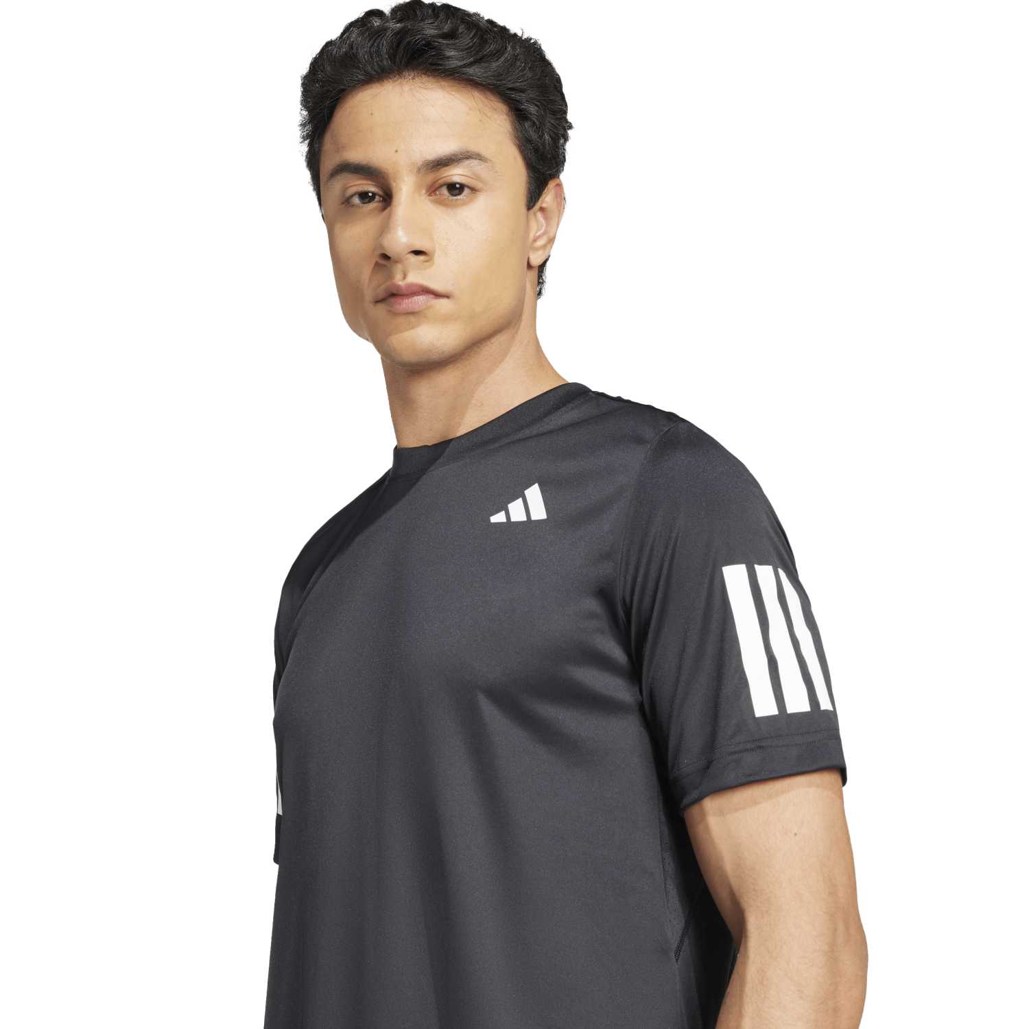 Camiseta de tenis y pádel de hombre CLUB 3STR adidas - Negro Negro-5