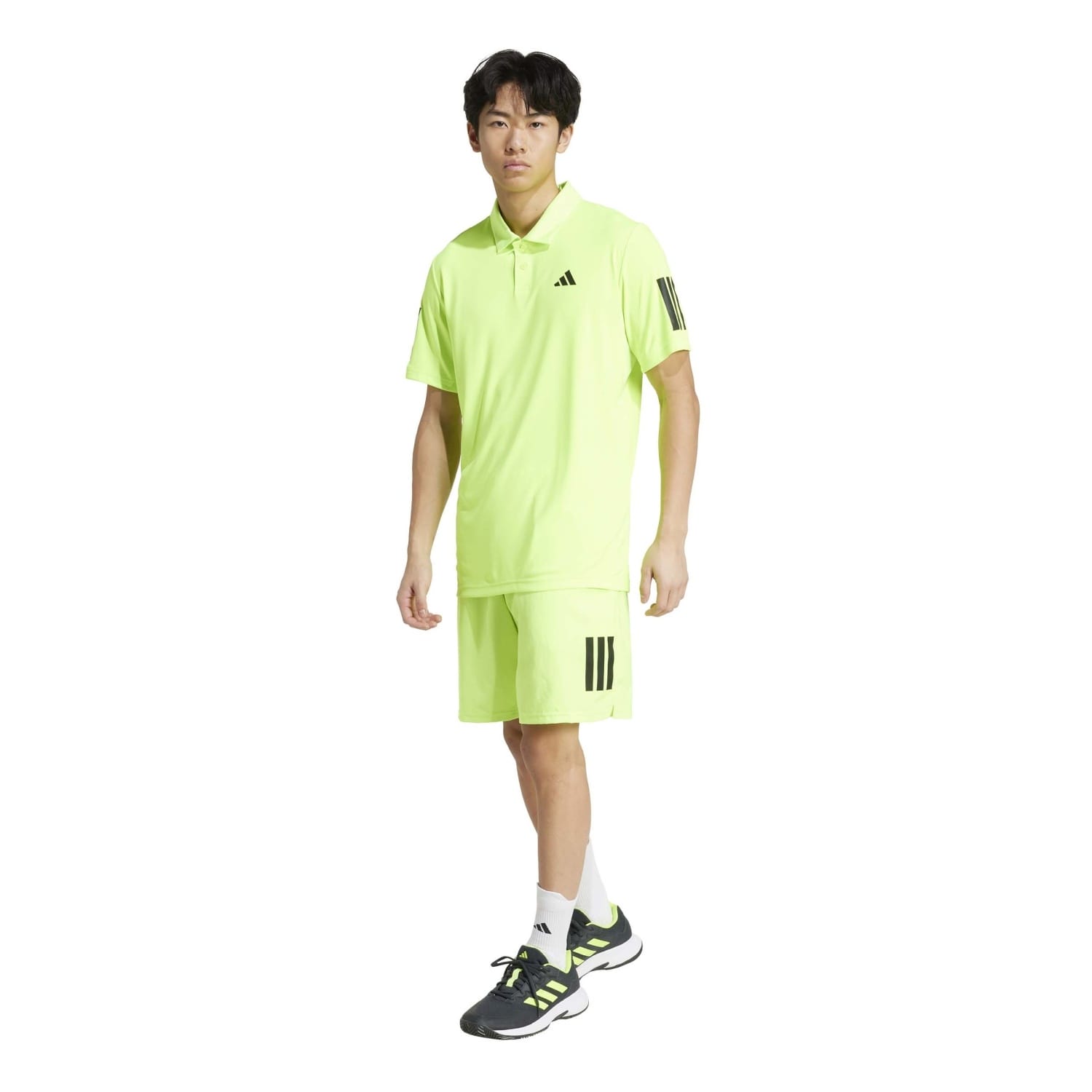 Imagen 5 de Polo de tenis y pádel de hombre CLUB 3STR adidas - Amarillo Amarillo