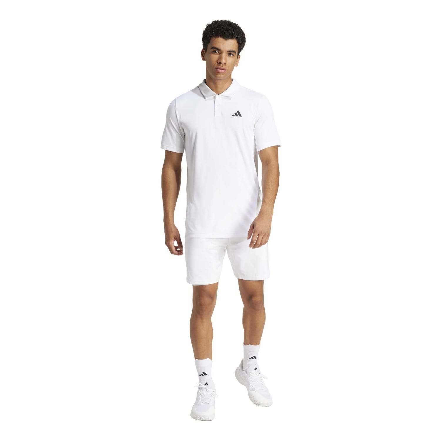 Polo de tenis y pádel de hombre CLUB adidas - Blanco Blanco-6