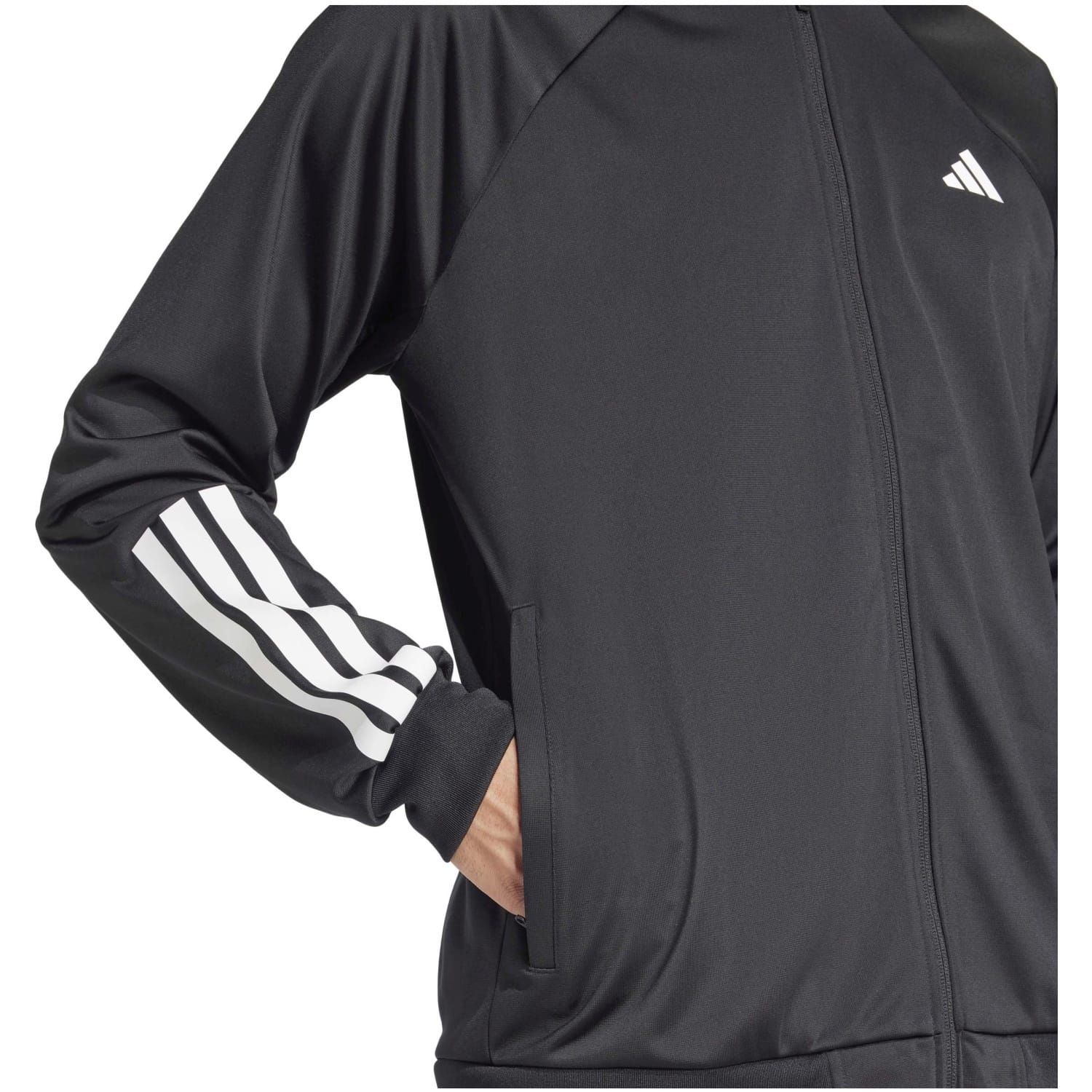 Chaqueta de tenis y pádel de hombre 3S KNIT adidas - Blanco Negro-6
