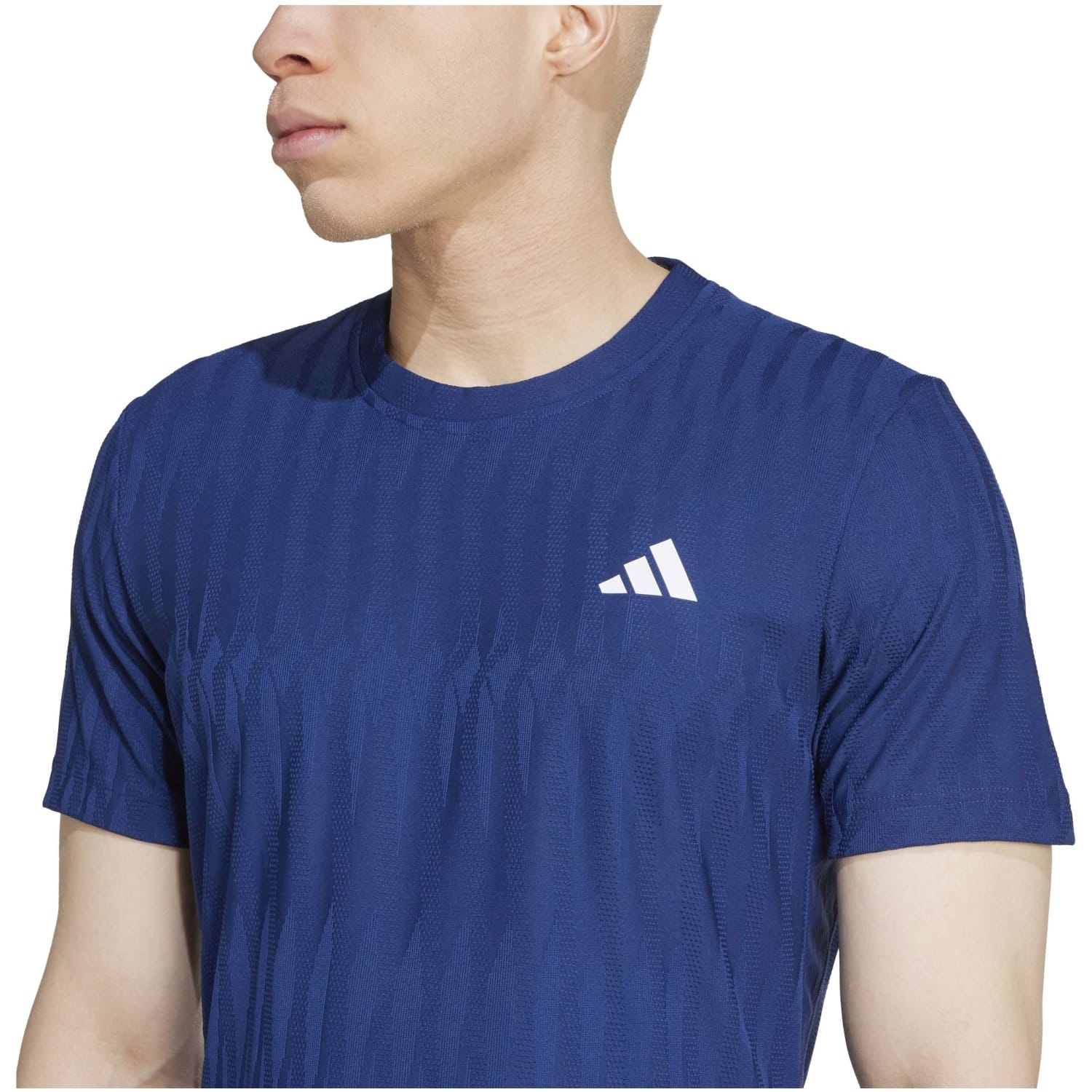 Camiseta de tenis de hombre T FREELIFT adidas - Azul Azul-4