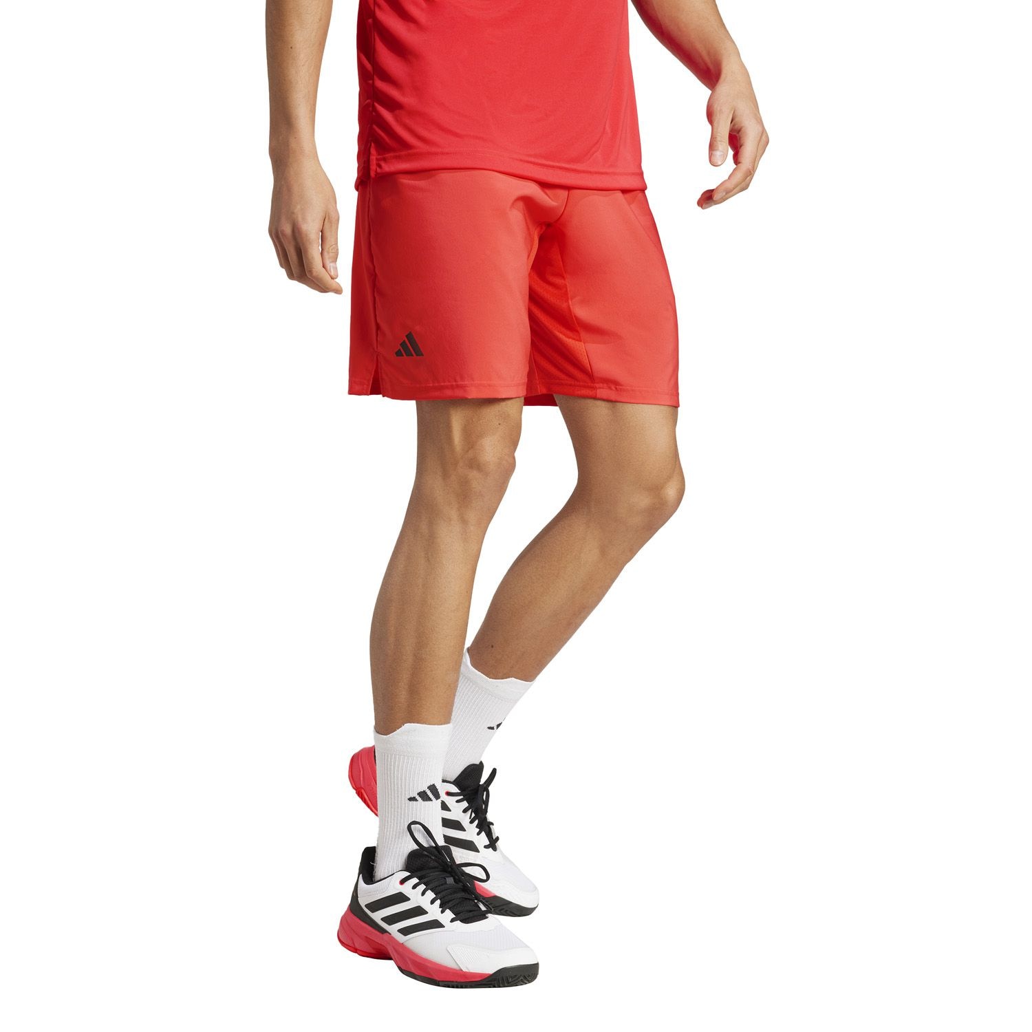 Pantalón corto de tenis y pádel de hombre CLUB 3STR adidas - Salmón Salmón-3
