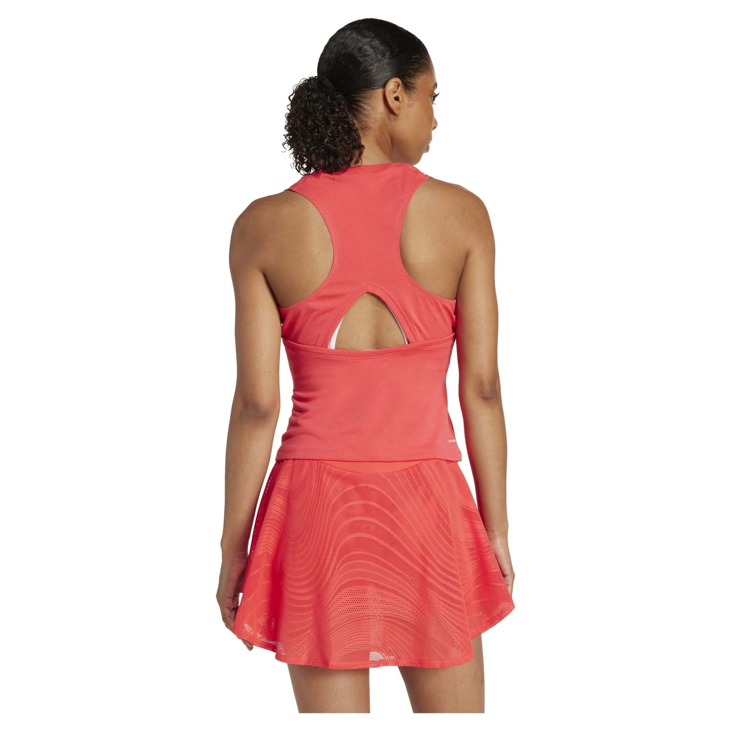 Camiseta de tenis y pádel de mujer TIRANTES Y-TANK PRO adidas - Salmón Salmón-3