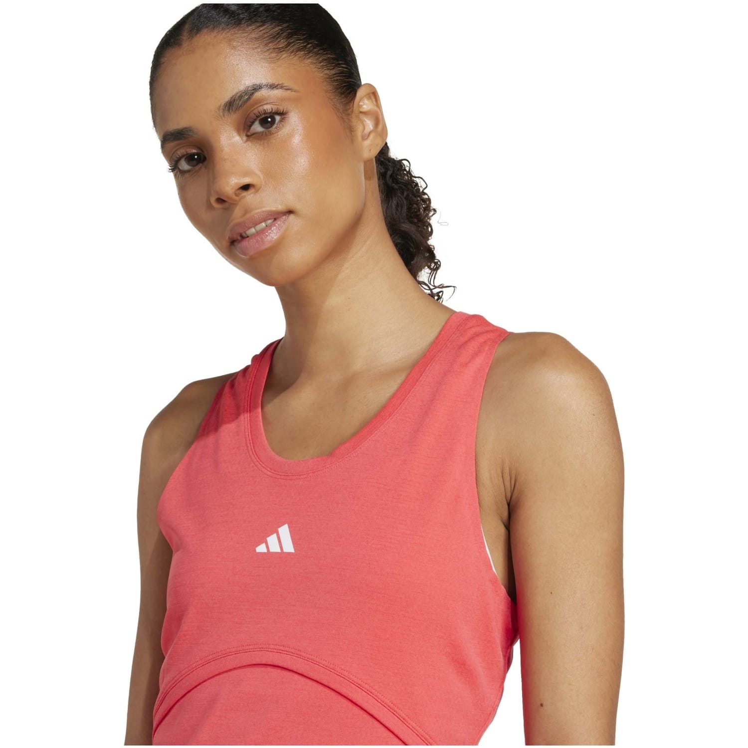 Camiseta de tenis y pádel de mujer TIRANTES Y-TANK PRO adidas - Salmón Salmón-6