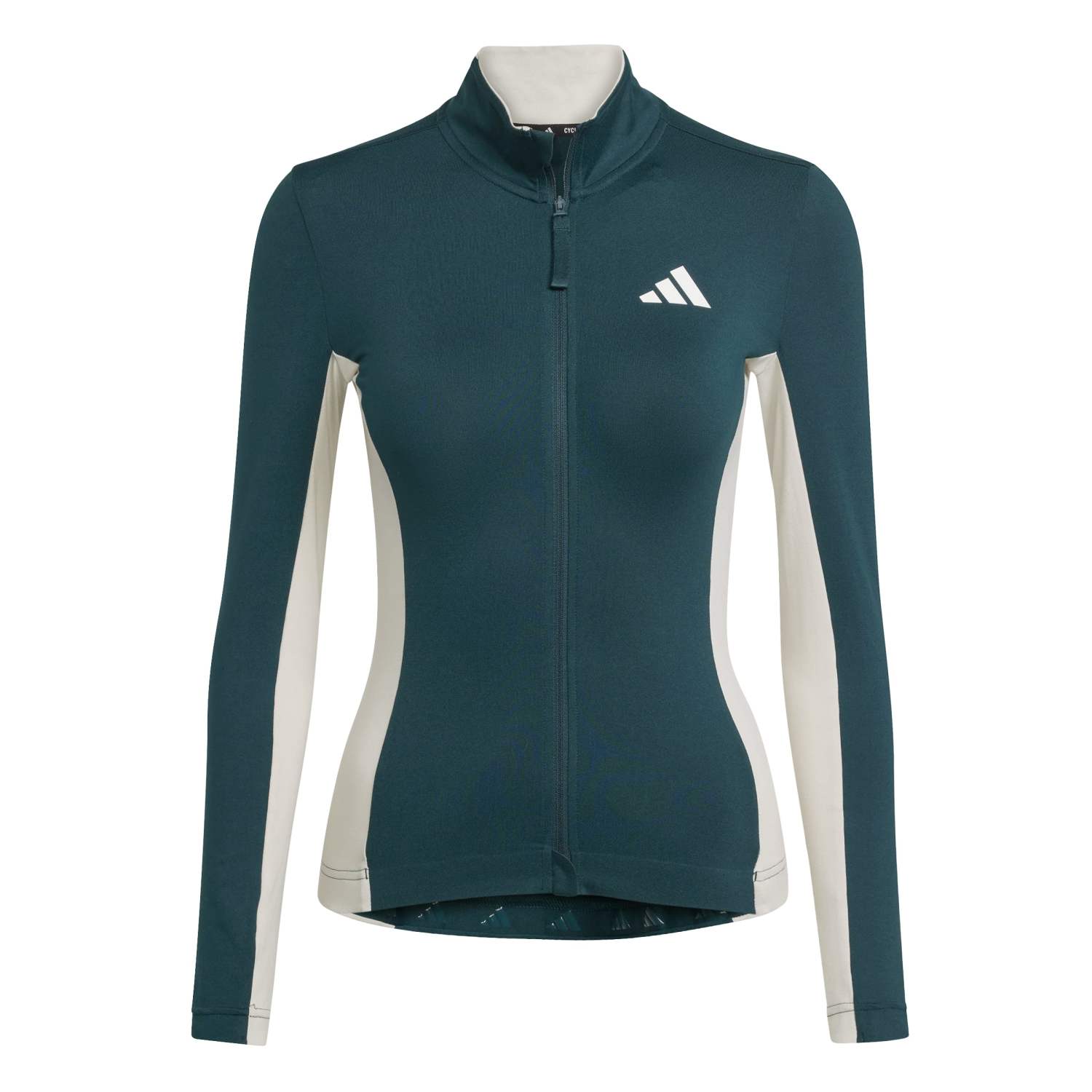 Maillot de ciclismo de mujer TEMPO LS W adidas - Verde azulado Verde azulado-6