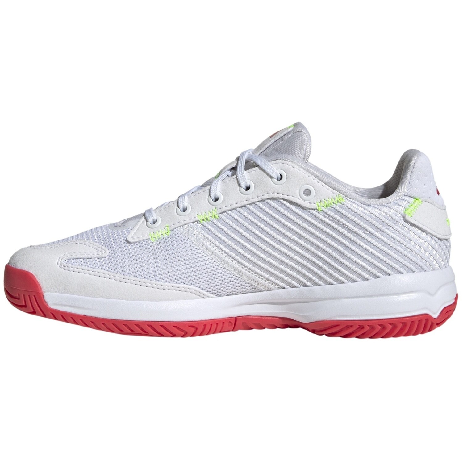 Zapatillas indoor de niños STABIL adidas - Blanco / Rojo Blanco / Rojo-3