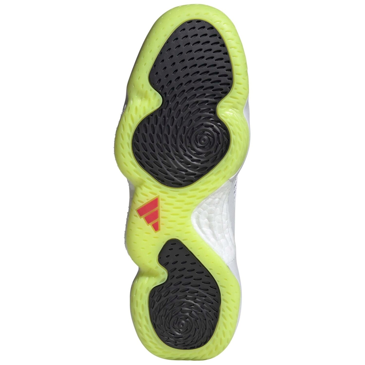 Imagen 3 de Zapatillas indoor de hombre STABIL 16 adidas - Blanco / Amarillo Blanco / Amarillo