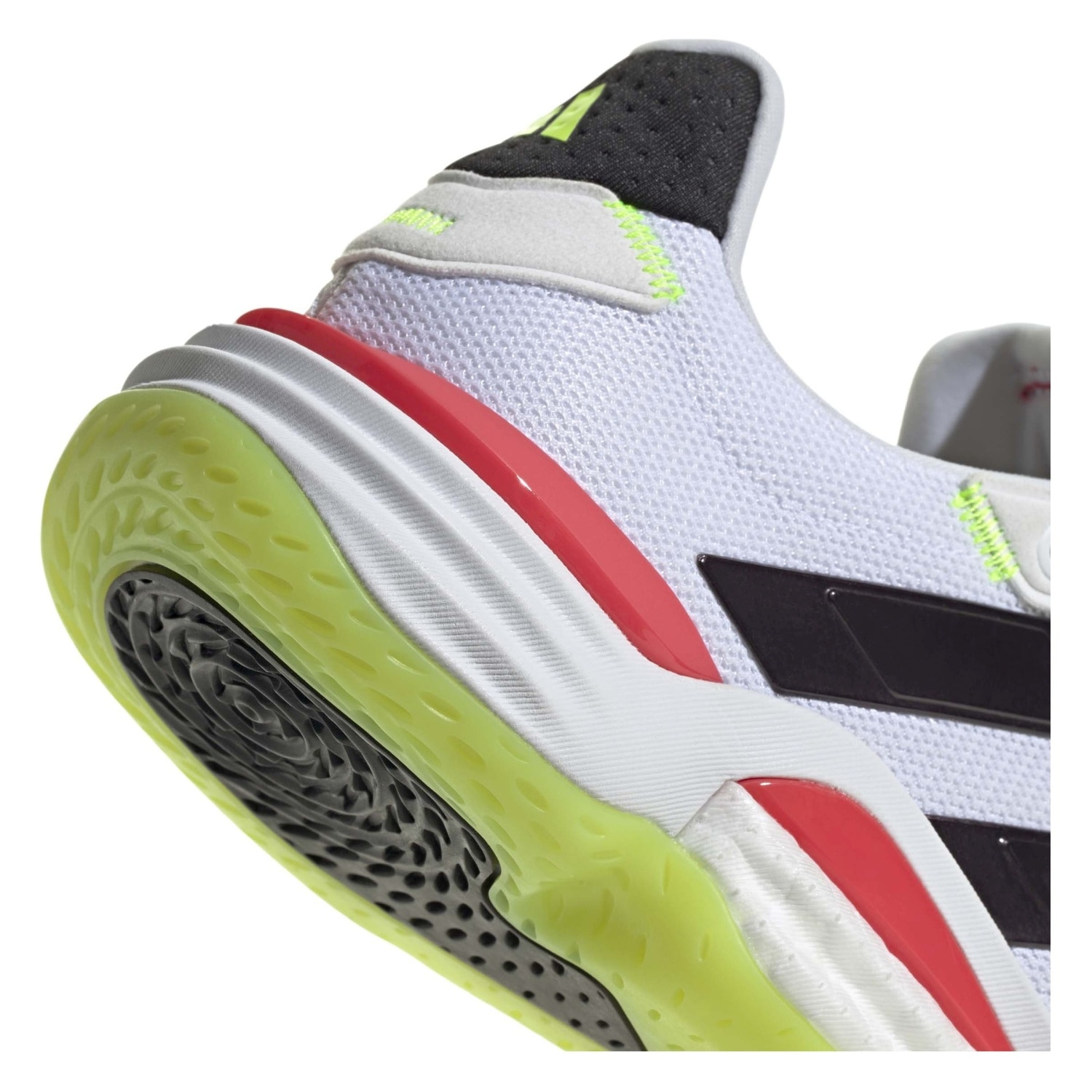 Imagen 6 de Zapatillas indoor de hombre STABIL 16 adidas - Blanco / Amarillo Blanco / Amarillo