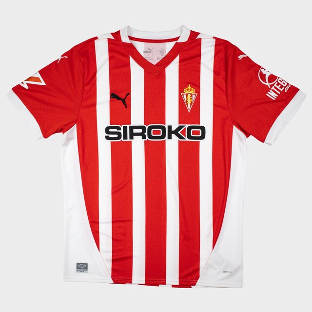 Imagen 0 de Camiseta fútbol Niño Oficial Real Sporting Temporada 2024-25 Puma
