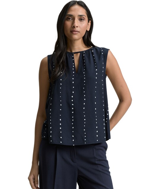 Imagen 0 de Blusa de mujer sin mangas con estampado