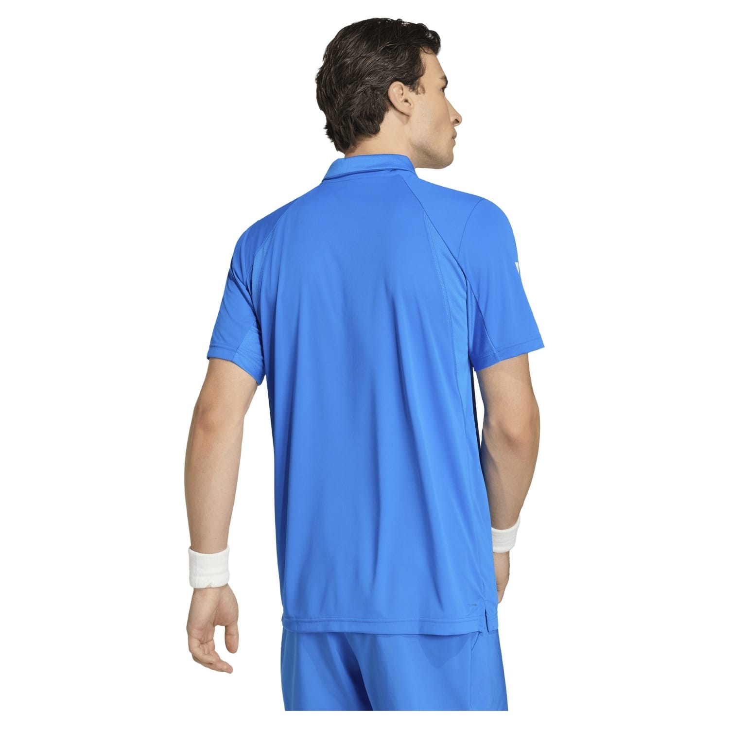 Imagen 2 de Polo de tenis y pádel de hombre CLUB 3STR adidas - Azul eléctrico Azul eléctrico