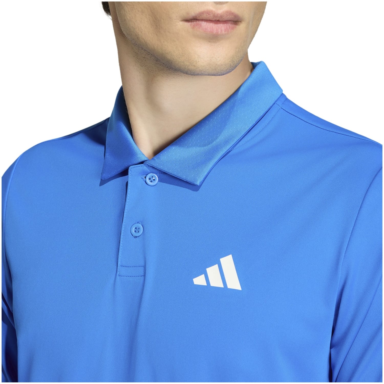 Imagen 3 de Polo de tenis y pádel de hombre CLUB 3STR adidas - Azul eléctrico Azul eléctrico