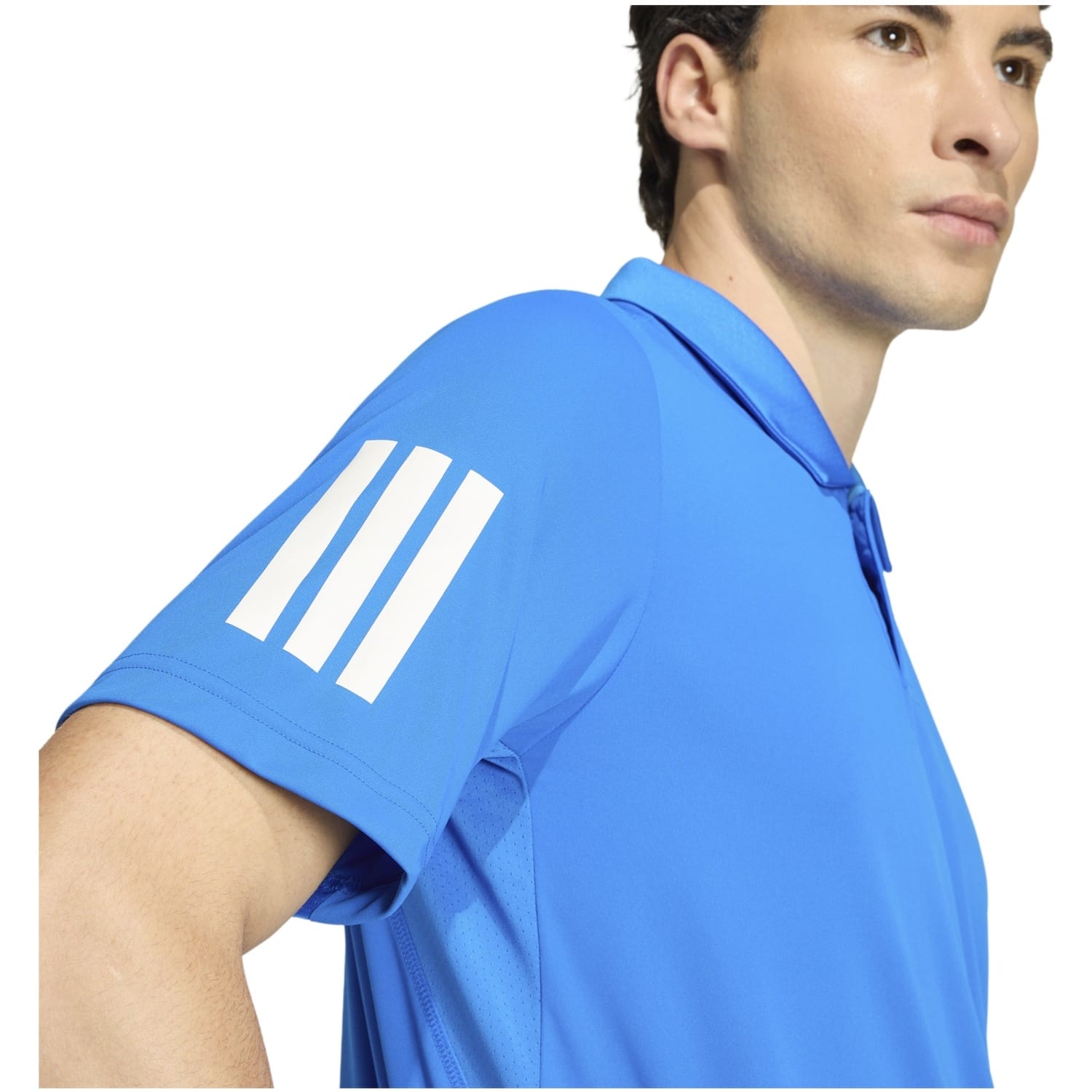 Imagen 4 de Polo de tenis y pádel de hombre CLUB 3STR adidas - Azul eléctrico Azul eléctrico