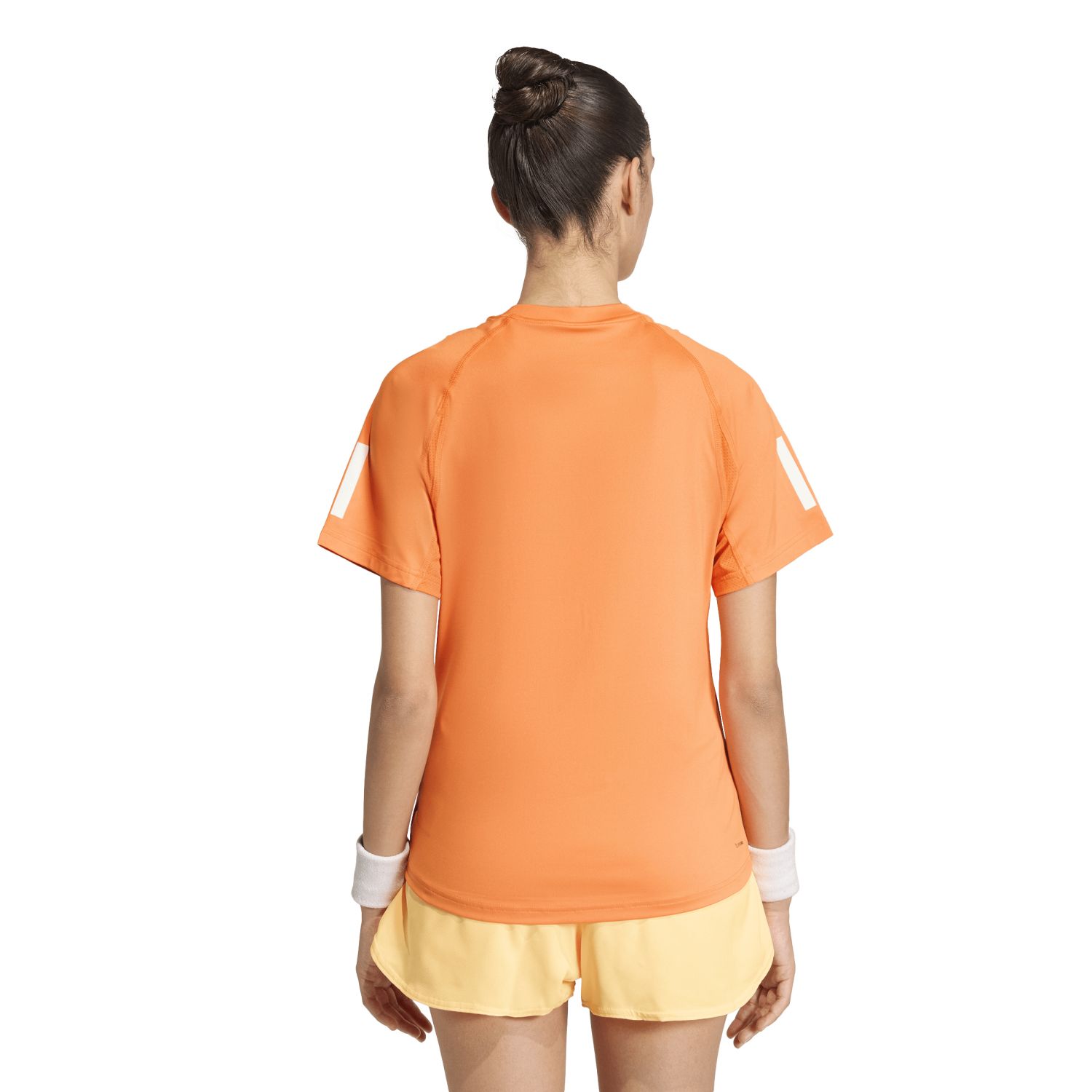 Camiseta de tenis y pádel de mujer CLUB adidas - Naranja Naranja-2