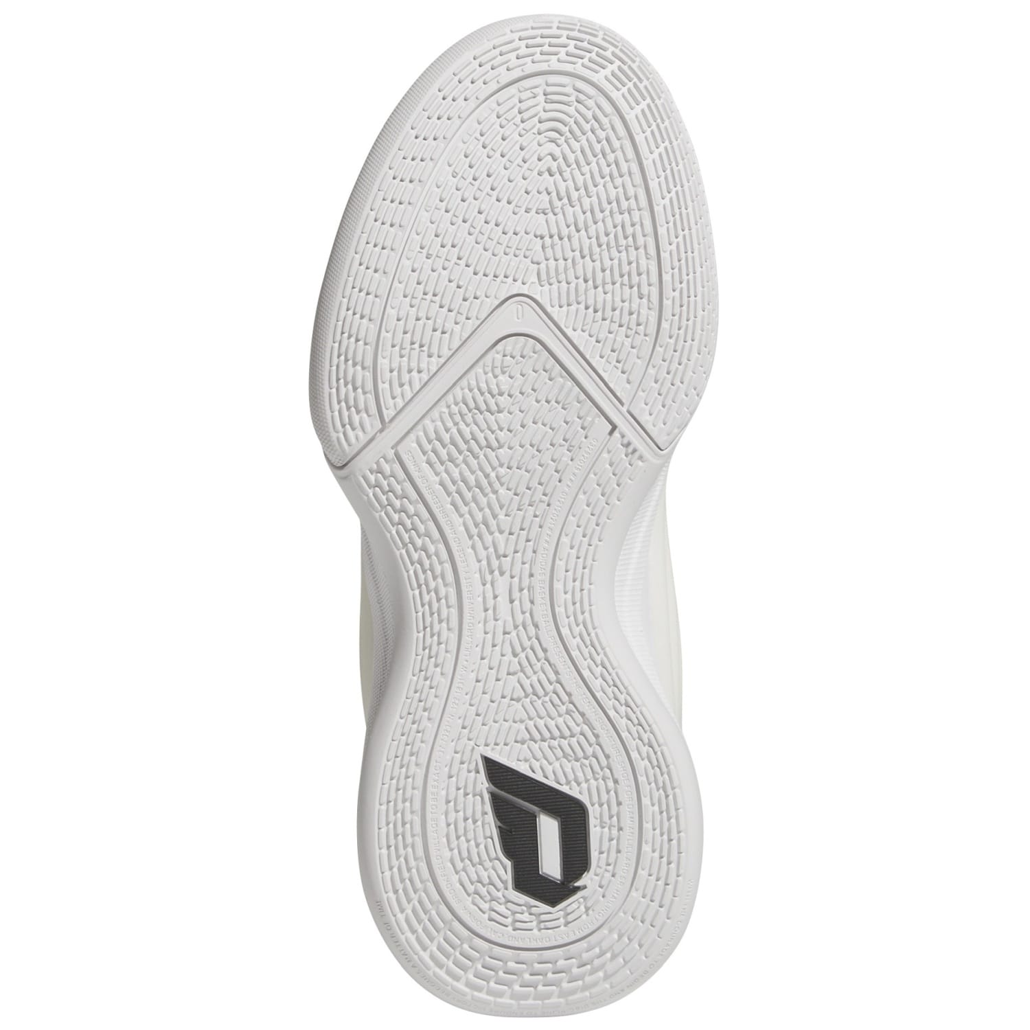 Zapatillas de baloncesto de niños DAME X J adidas - Blanco Blanco-2