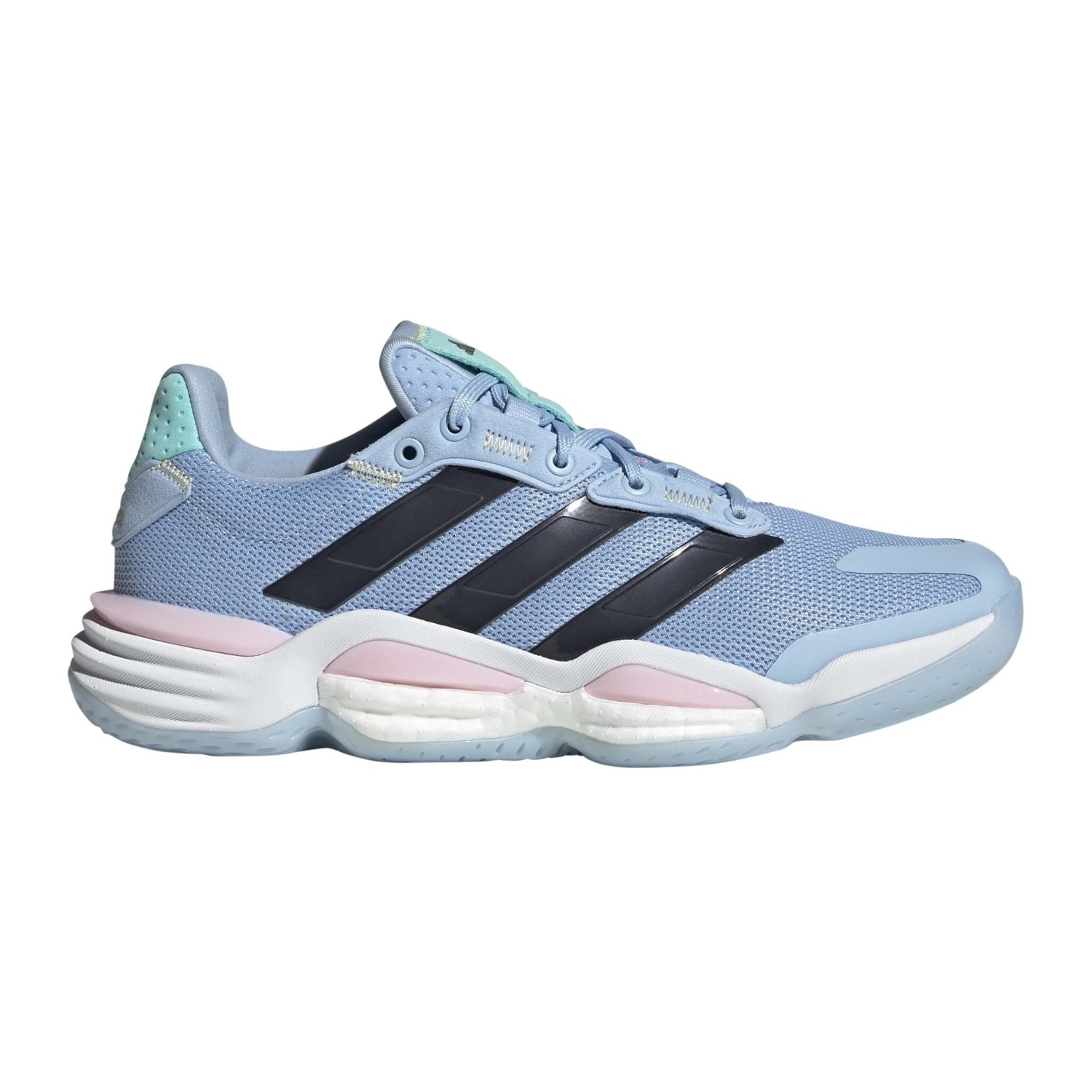 Zapatillas indoor de mujer STABIL 16 adidas - Azul claro Azul claro-1