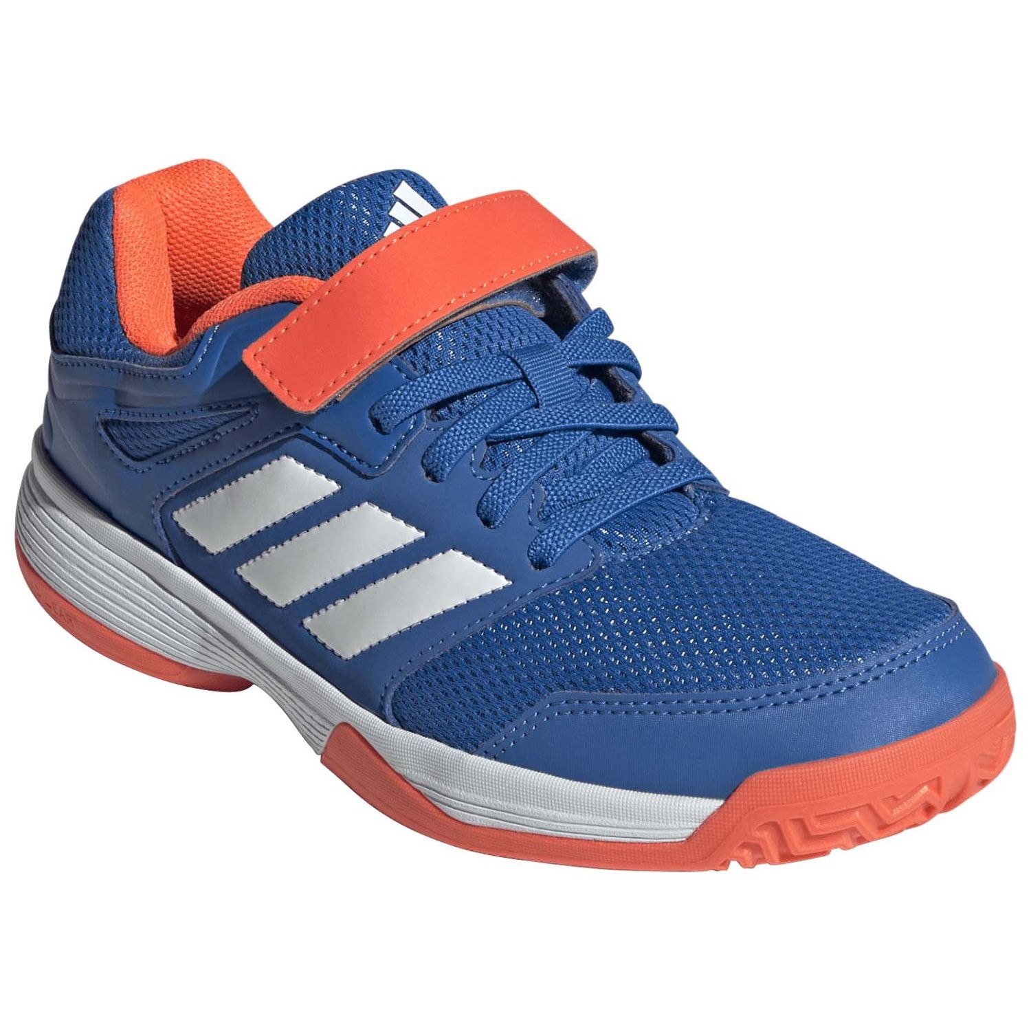 Zapatillas indoor de niños SPEEDCOURT K VELCRO adidas - Azul Azul-6