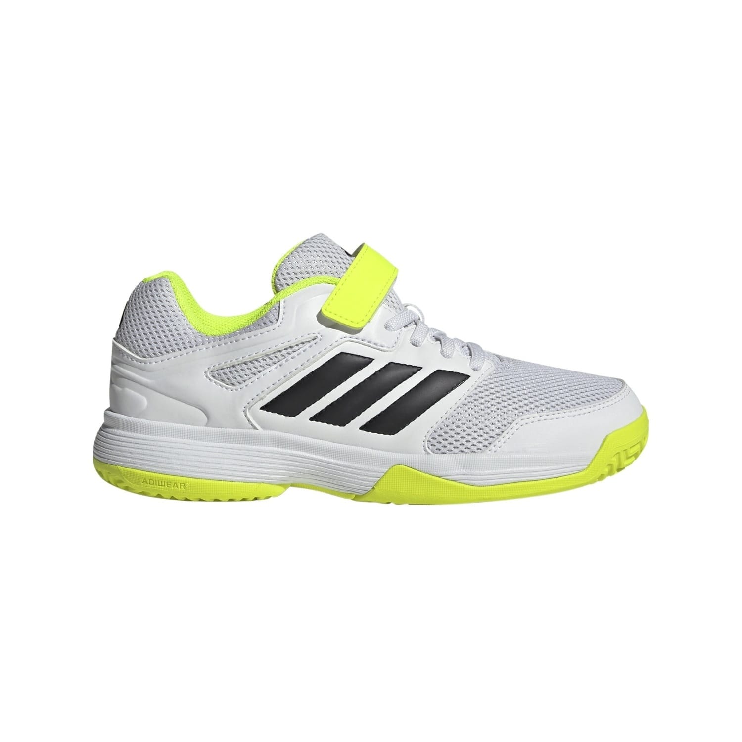 Zapatillas indoor de niños SPEEDCOURT K VELCRO adidas - Blanco Blanco-1