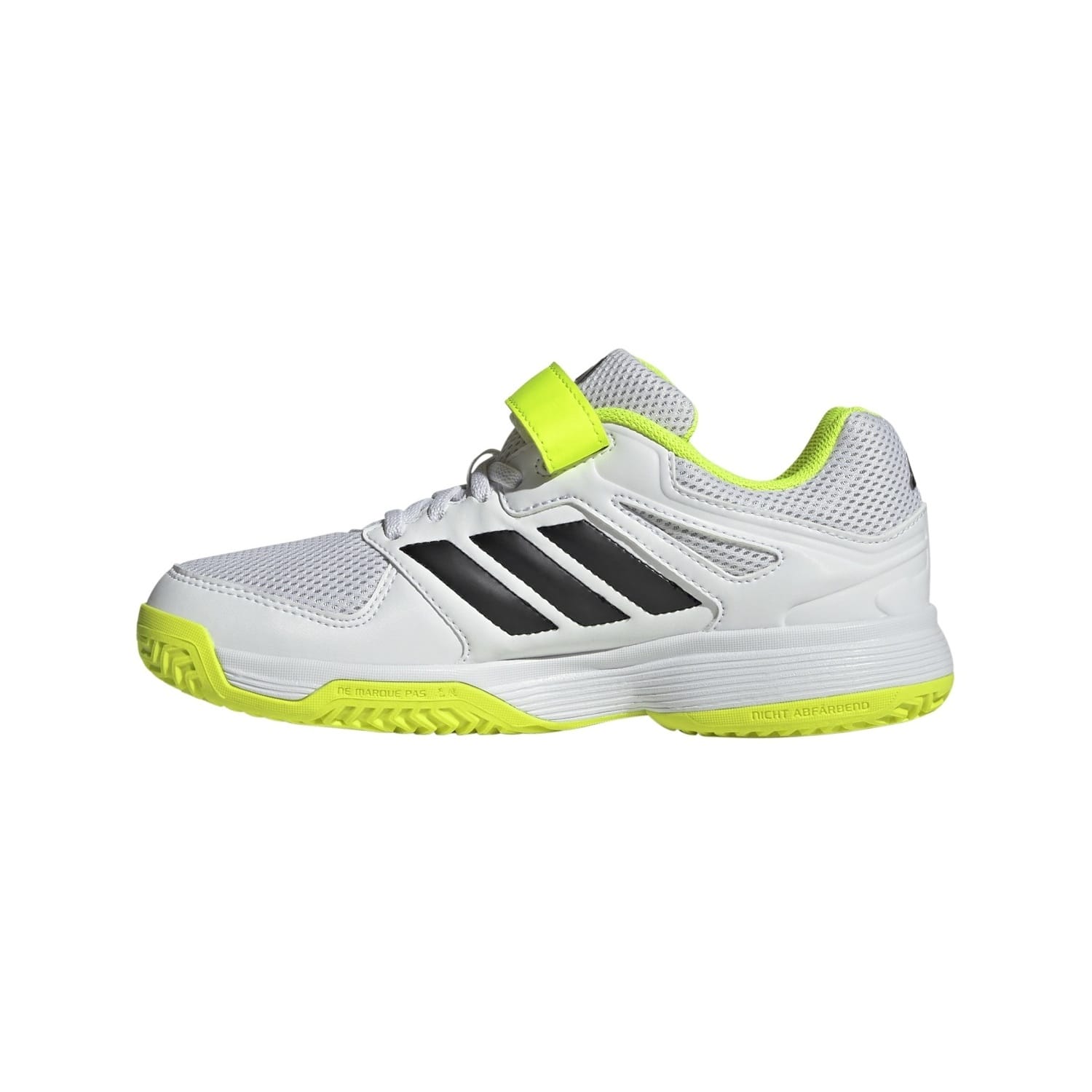 Zapatillas indoor de niños SPEEDCOURT K VELCRO adidas - Blanco Blanco-3