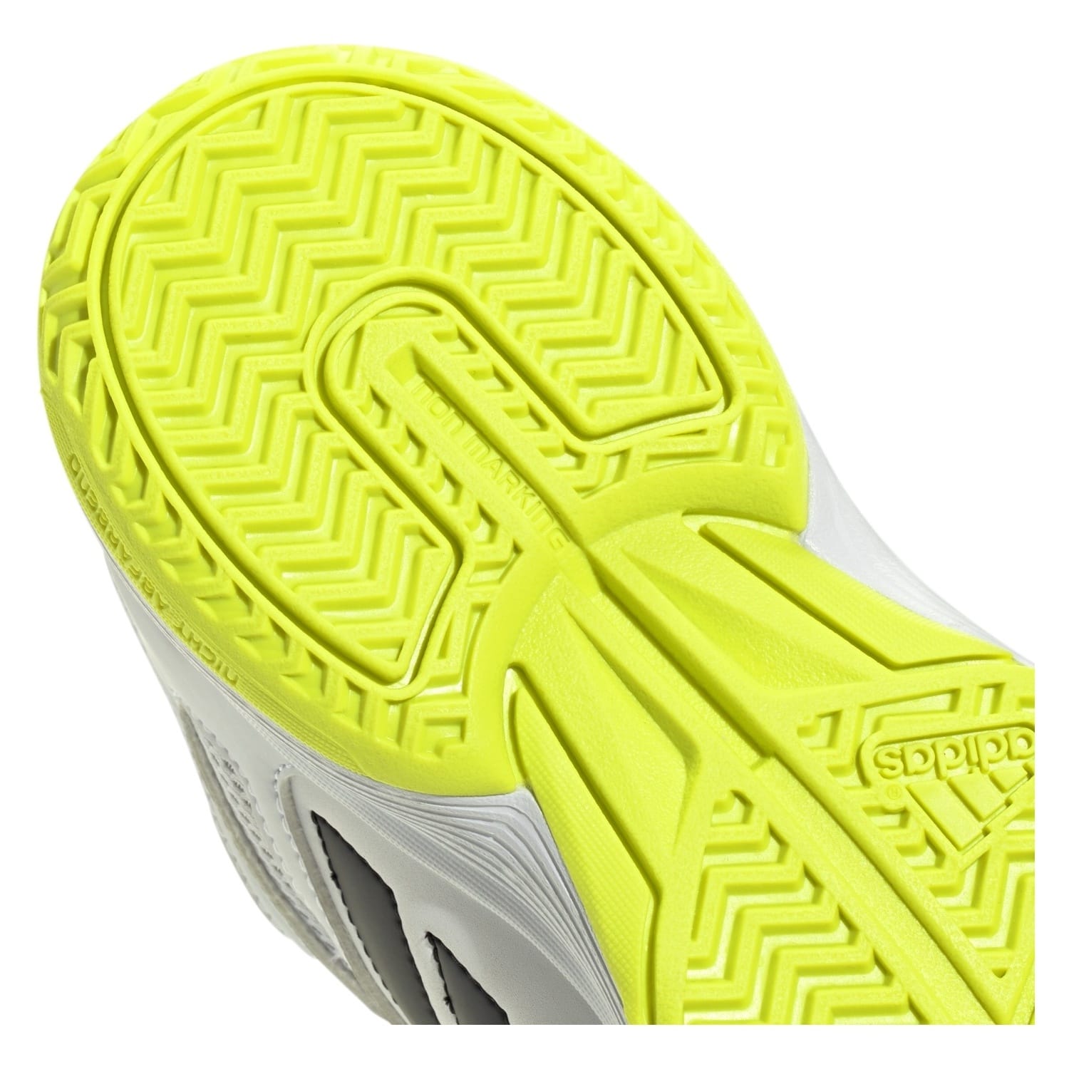 Zapatillas indoor de niños SPEEDCOURT K VELCRO adidas - Blanco Blanco-5