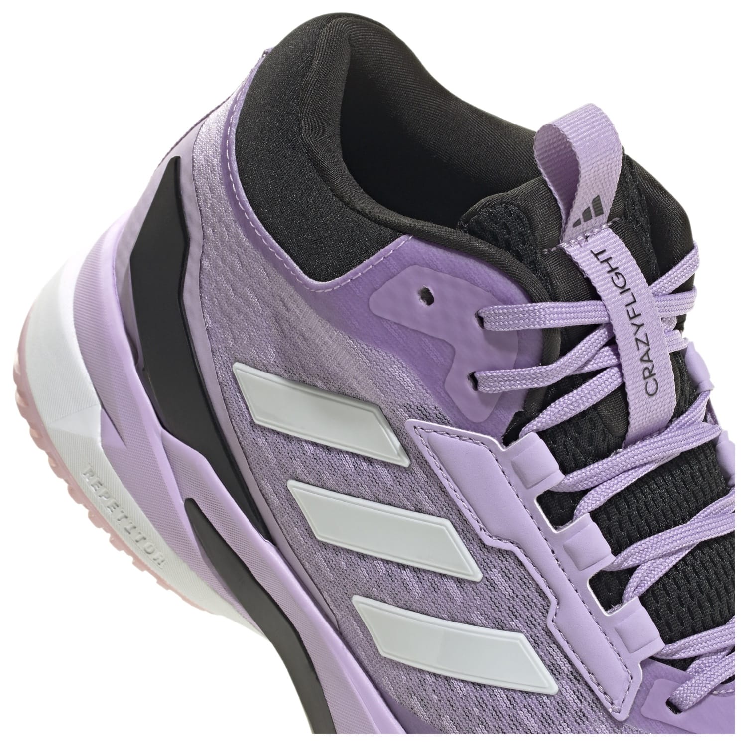 Botas indoor de mujer CRAZYFLIGHT 6 MID W adidas - Morado Morado-5
