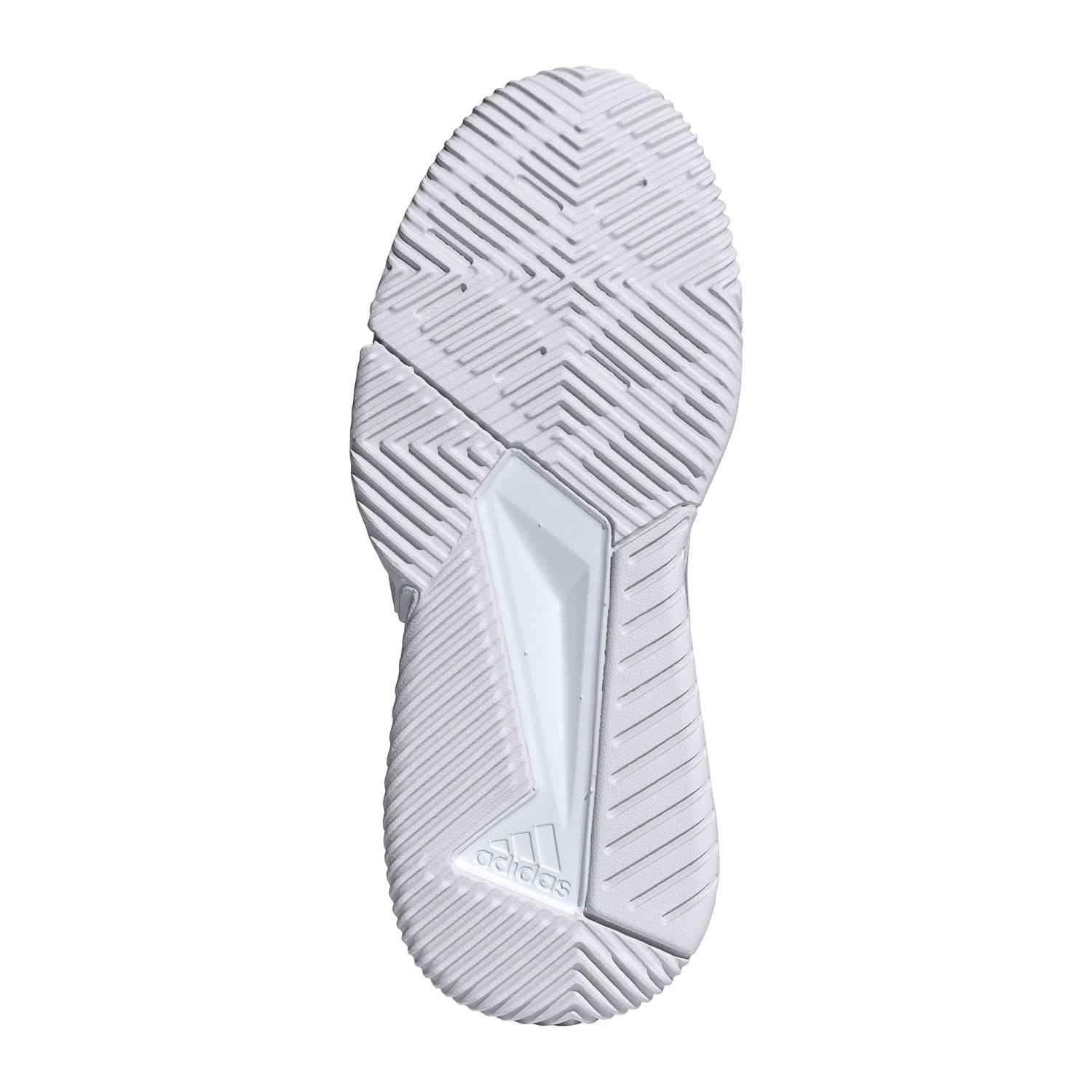 Imagen 2 de Zapatillas de pádel de mujer COURTQUICK PADEL adidas - Blanco / Gris Blanco / Gris