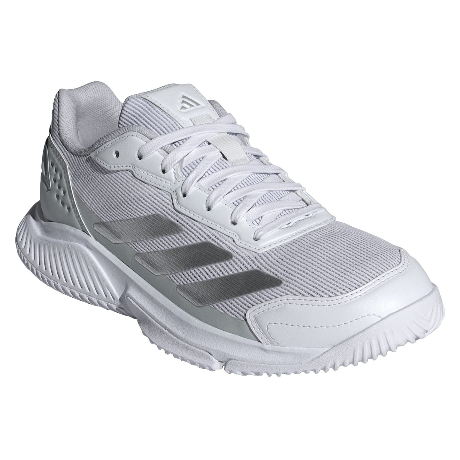 Imagen 5 de Zapatillas de pádel de mujer COURTQUICK PADEL adidas - Blanco / Gris Blanco / Gris