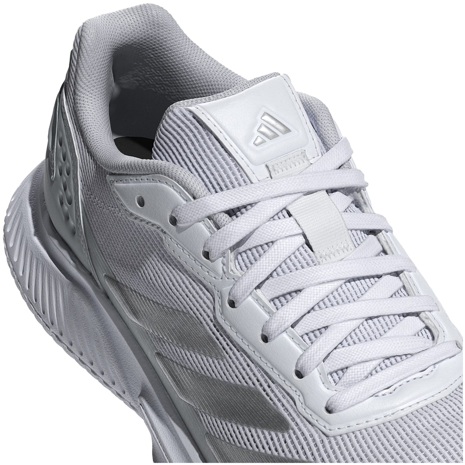 Imagen 7 de Zapatillas de pádel de mujer COURTQUICK PADEL adidas - Blanco / Gris Blanco / Gris