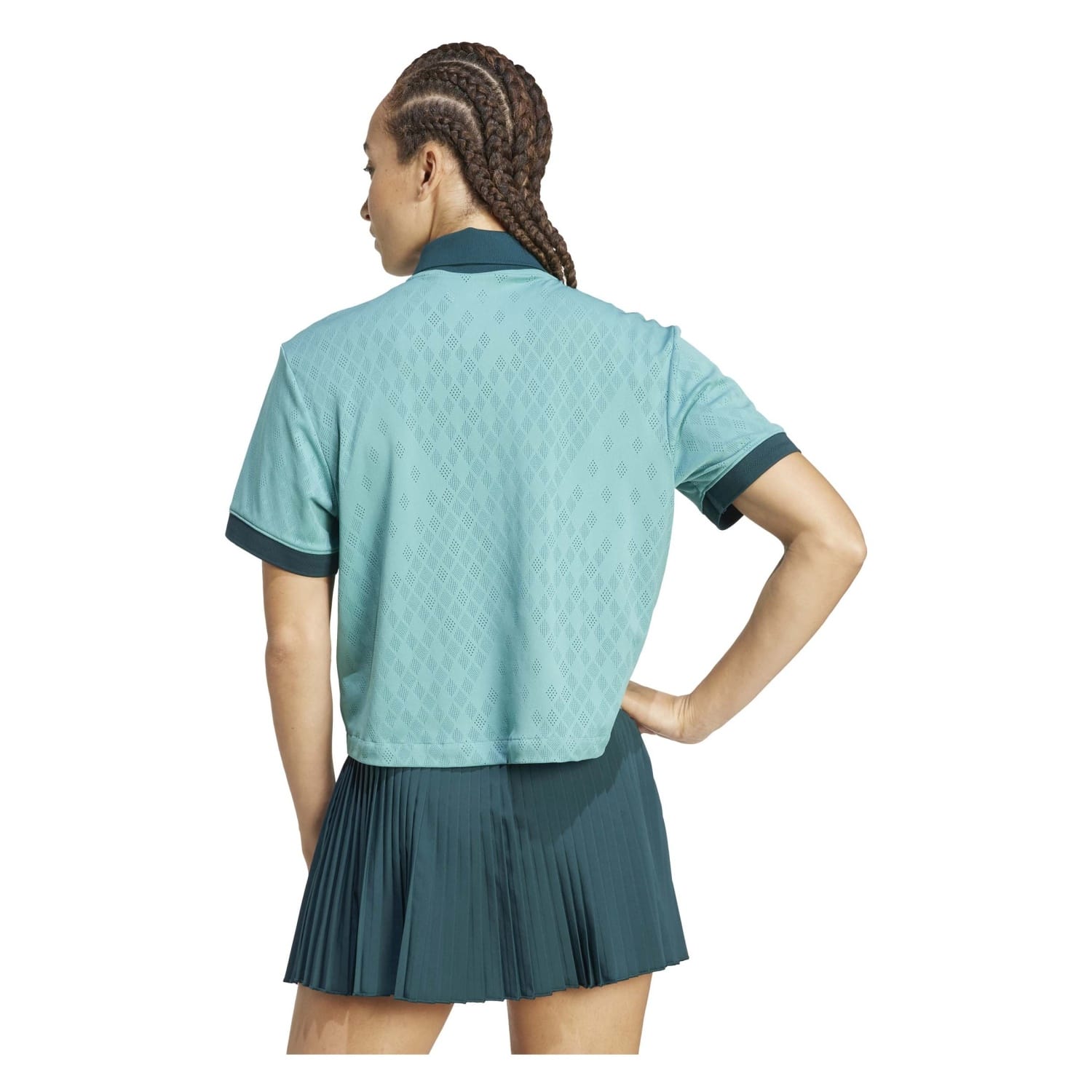 Imagen 3 de Polo de tenis y pádel de mujer LDN adidas - Azul Turquesa Azul Turquesa