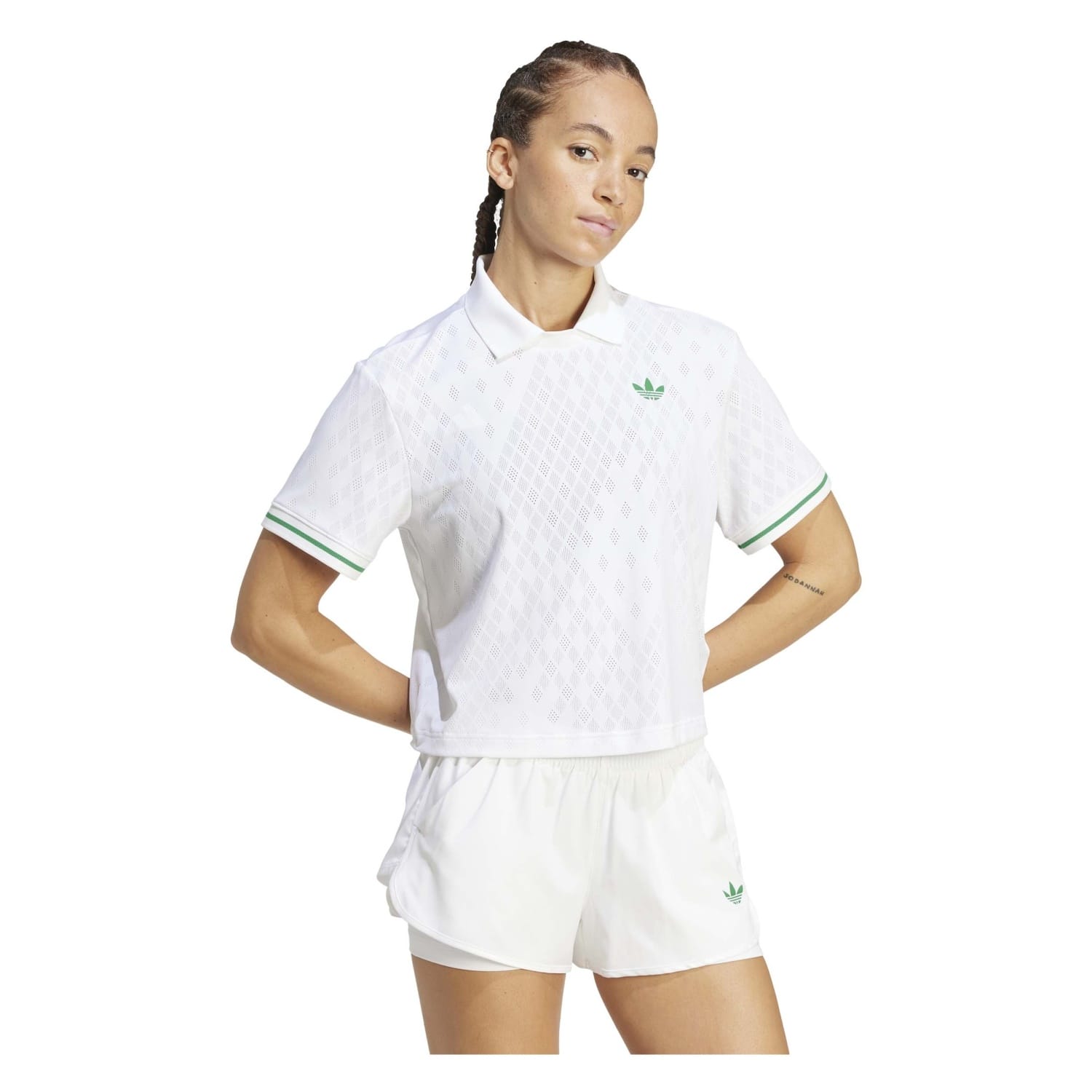 Imagen 1 de Polo de tenis y pádel de mujer LDN adidas Blanco