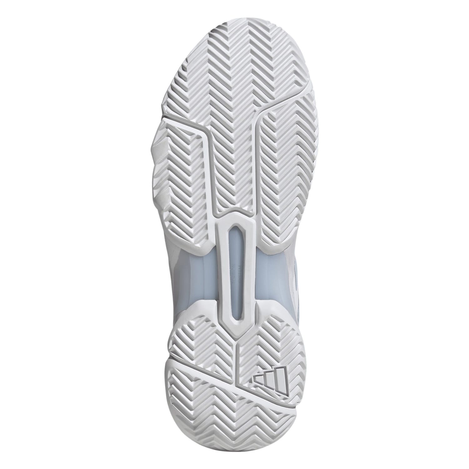 Zapatillas de tenis de mujer COURTJAM CONTROL adidas - Blanco / Azul Blanco / Azul-2