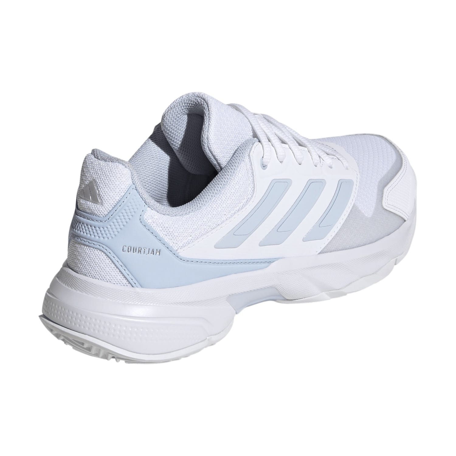 Zapatillas de tenis de mujer COURTJAM CONTROL adidas - Blanco / Azul Blanco / Azul-6
