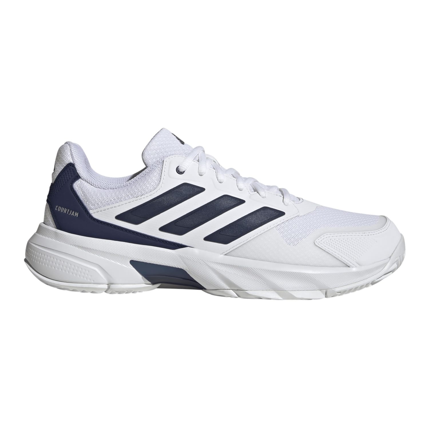 Zapatillas de tenis de hombre COURTJAM CONTROL adidas - Blanco / Azul Blanco / Azul-1