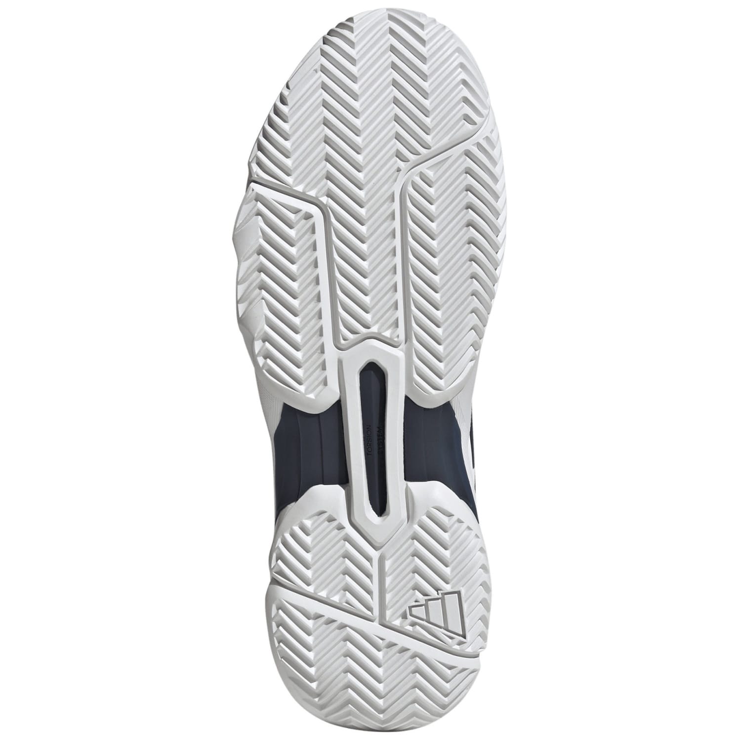 Zapatillas de tenis de hombre COURTJAM CONTROL adidas - Blanco / Azul Blanco / Azul-2