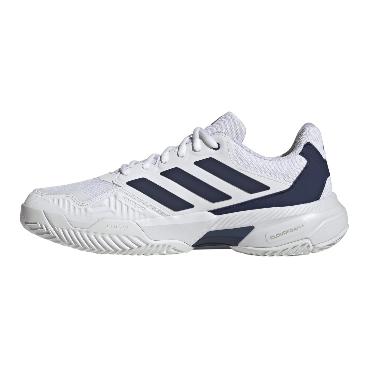 Zapatillas de tenis de hombre COURTJAM CONTROL adidas - Blanco / Azul Blanco / Azul-3
