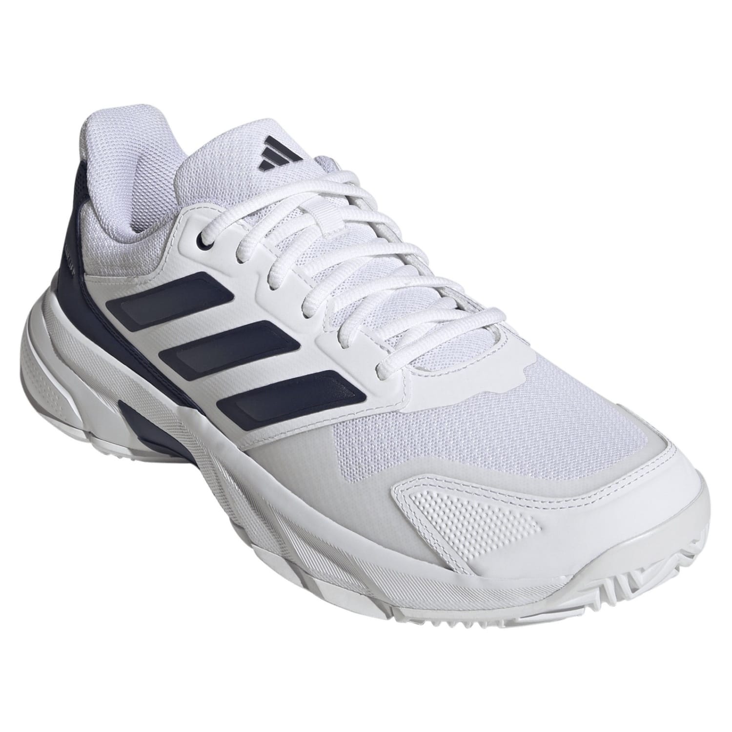 Zapatillas de tenis de hombre COURTJAM CONTROL adidas - Blanco / Azul Blanco / Azul-4