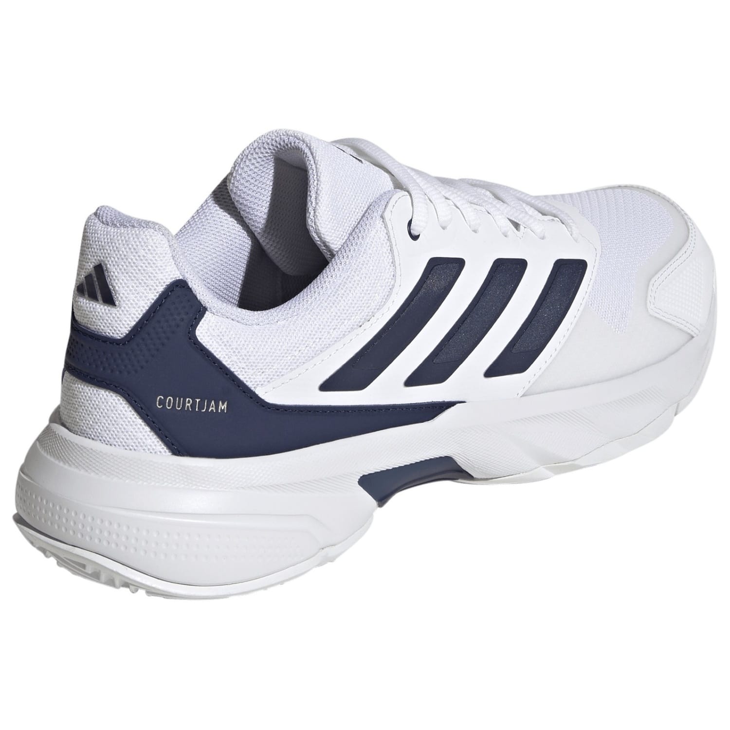 Zapatillas de tenis de hombre COURTJAM CONTROL adidas - Blanco / Azul Blanco / Azul-5