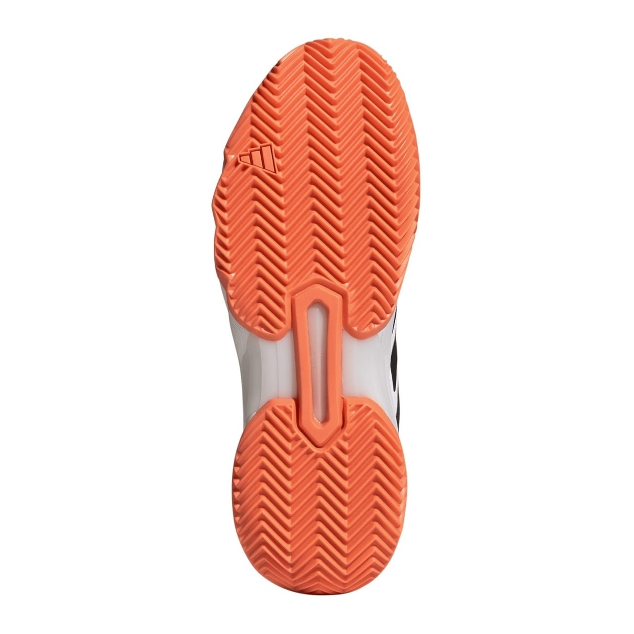 Zapatillas de tenis y pádel de hombre COURTJAM CONTROL CLAY adidas - Blanco / Naranja Blanco / Naranja-2