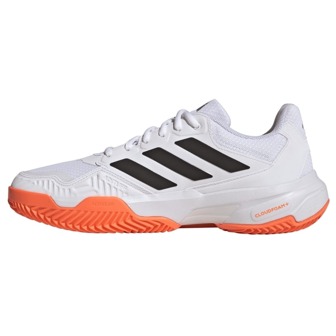 Zapatillas de tenis y pádel de hombre COURTJAM CONTROL CLAY adidas - Blanco / Naranja Blanco / Naranja-4
