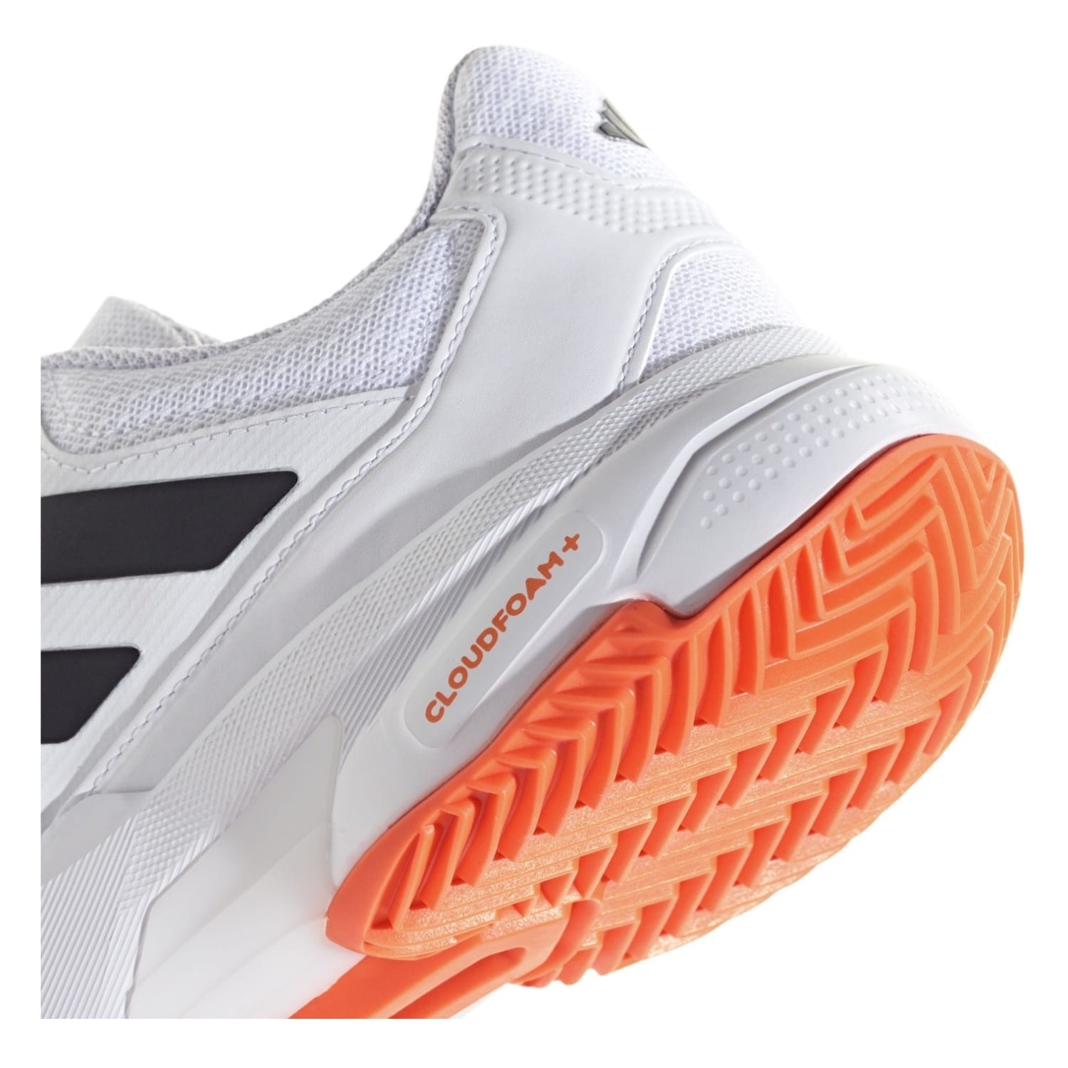 Zapatillas de tenis y pádel de hombre COURTJAM CONTROL CLAY adidas - Blanco / Naranja Blanco / Naranja-8
