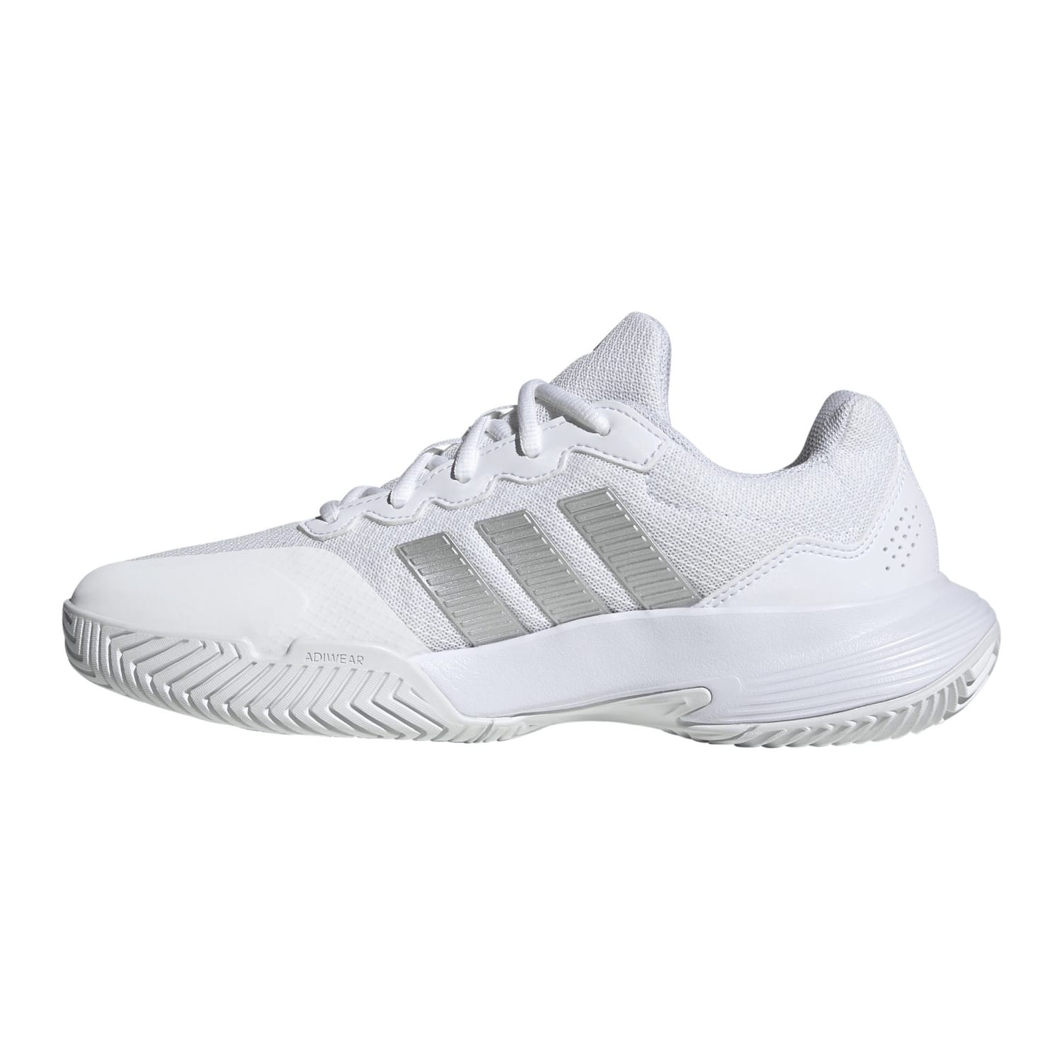 Zapatillas de tenis y pádel de mujer GAMECOURT 2 W adidas - Blanco / Gris Blanco / Gris-4