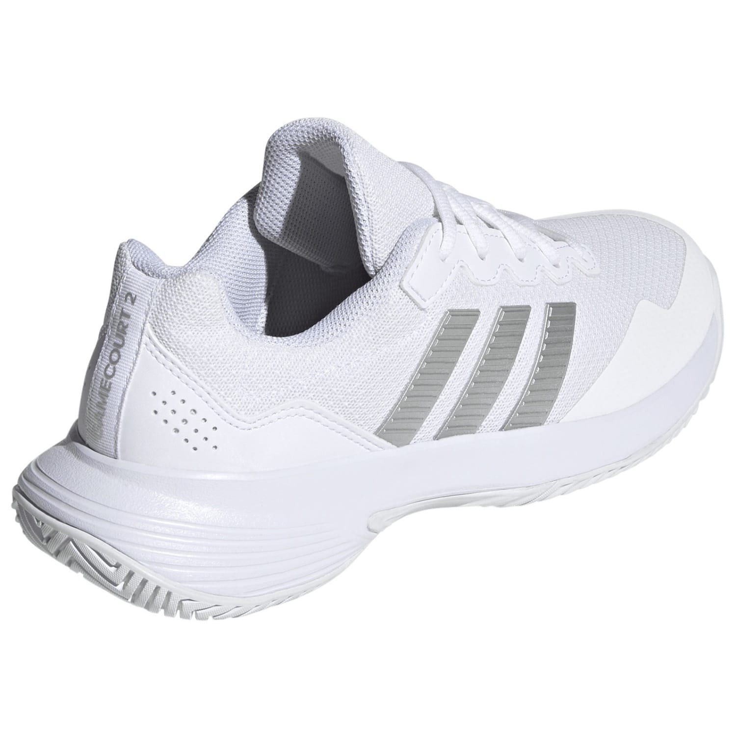 Zapatillas de tenis y pádel de mujer GAMECOURT 2 W adidas - Blanco / Gris Blanco / Gris-6