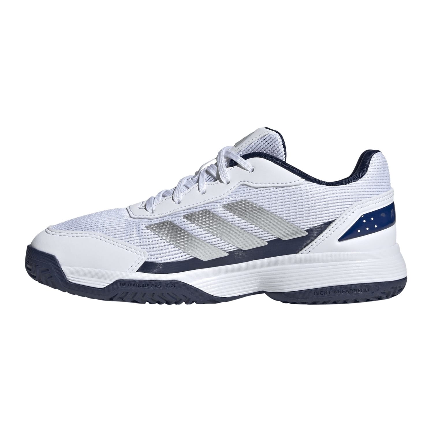 Zapatillas de pádel de niños CRAZYQUICK PADEL KIDS adidas - Blanco / Azul Blanco / Azul-4