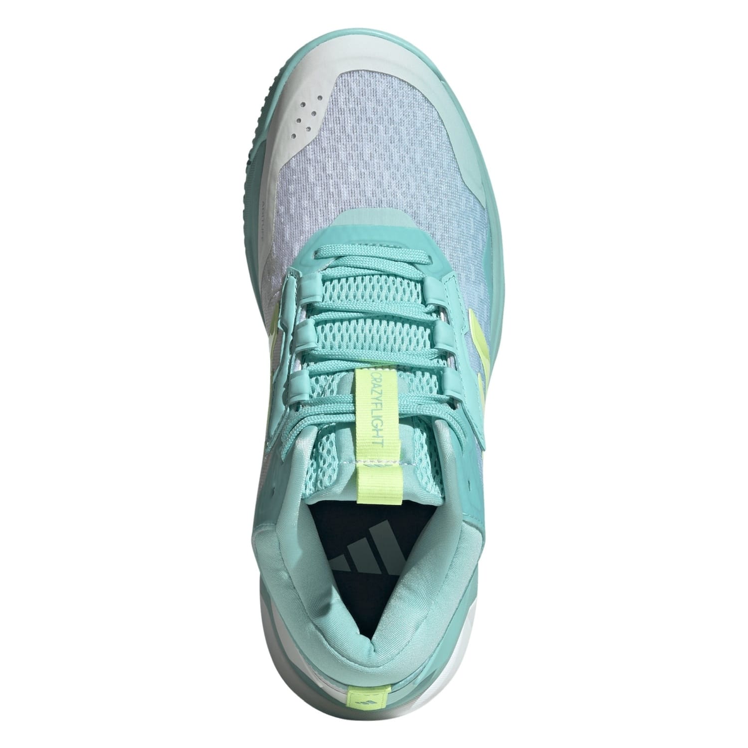 Botas indoor de mujer CRAZYFLIGHT 6 MID W adidas - Azul celeste Azul celeste-3