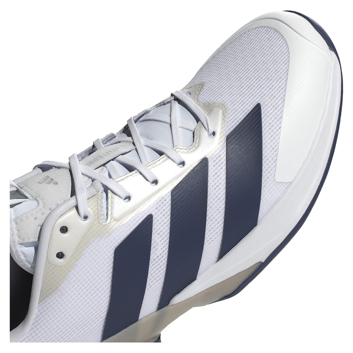 Zapatillas de tenis de hombre ADIZERO UBERSONIC 5 adidas - Blanco / Azul Blanco / Azul-7