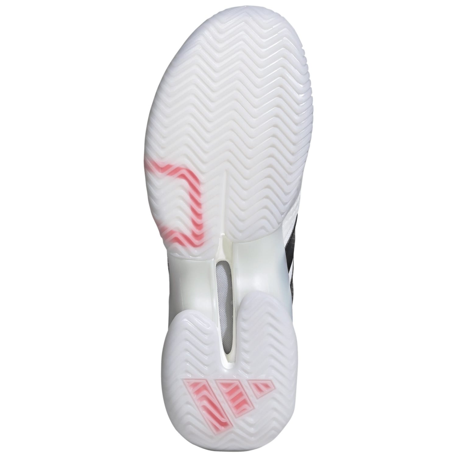 Imagen 3 de Zapatillas de tenis y pádel de hombre BARRICADE 14 M adidas - Blanco / Negro Blanco / Negro